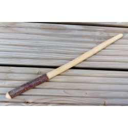 Hand Carved Wooden Rowan Wand 02